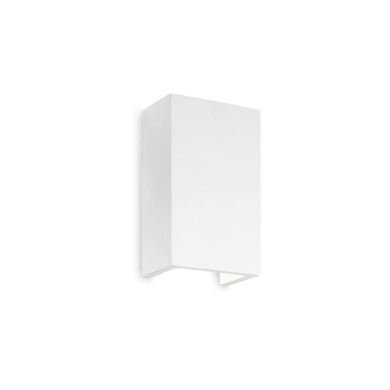 Applique Murale FLASH GESSO Blanc G9 1x40W IDEAL LUX 214689