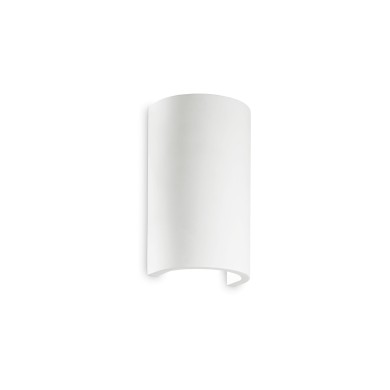 Applique Murale FLASH GESSO Blanc G9 1x40W Rond IDEAL LUX 214696