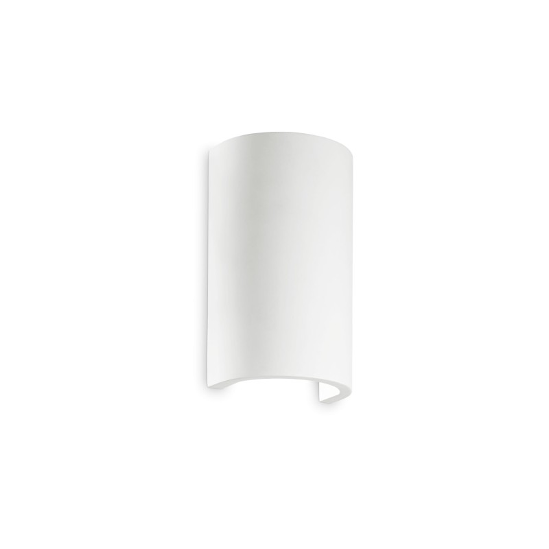 Applique Murale FLASH GESSO Blanc G9 1x40W Rond IDEAL LUX 214696