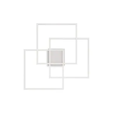 Plafonnier FRAME Blanc LED 35W IDEAL LUX 230702