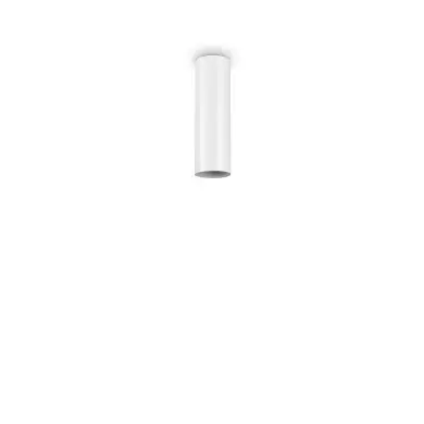 Plafonnier LOOK Blanc Chromé 1xGU10 28W H20 IDEAL LUX 233079
