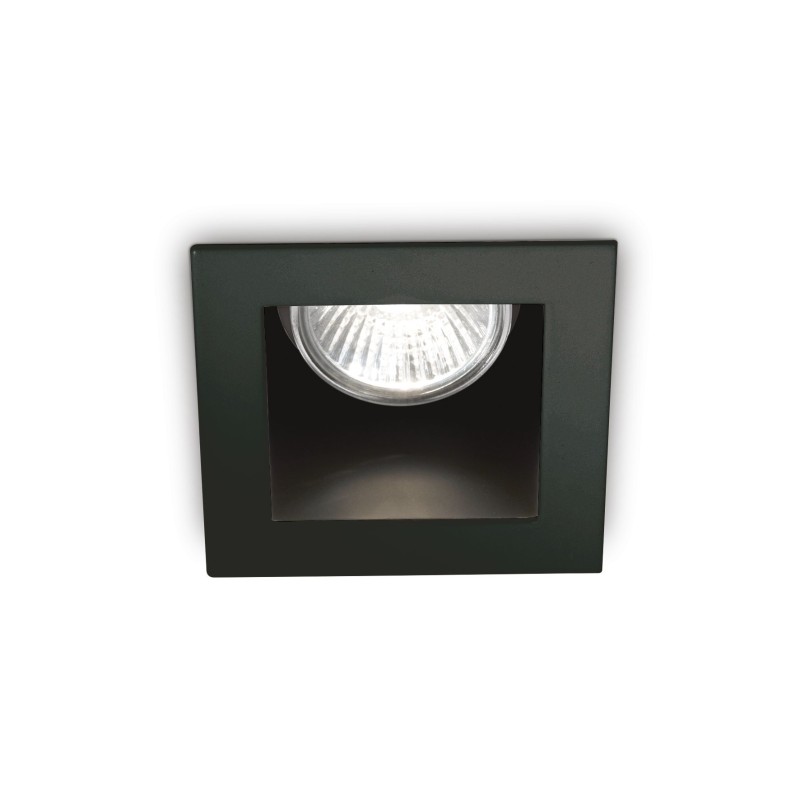 Encastré FUNKY Noir 1xGU10 50W IDEAL LUX 243849