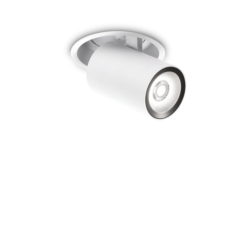 Encastré NOVA Blanc Noir LED 12W IDEAL LUX 248165