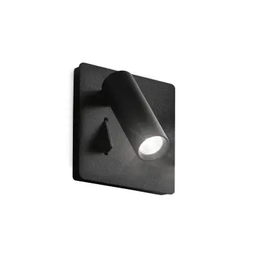 Applique murale Encastrable LITE LITE Noir 1x3W IDEAL LUX 250113