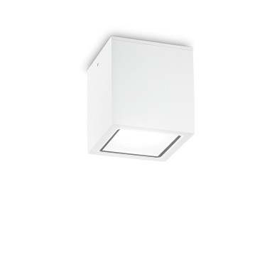 Plafonnier Extérieur TECHO Blanc 1x20W H16 IDEAL LUX 251523