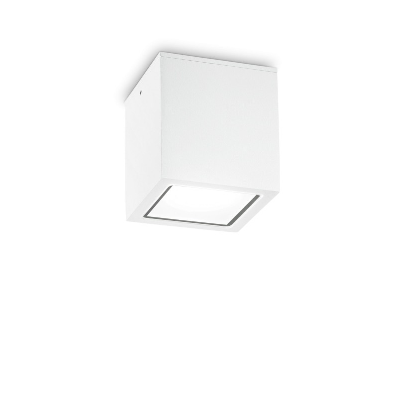 Plafonnier Extérieur TECHO Blanc 1x20W H16 IDEAL LUX 251523