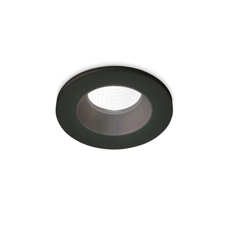 Spot encastrable Extérieur Rond ROOM-65 Noir 1x8W IDEAL LUX 252032