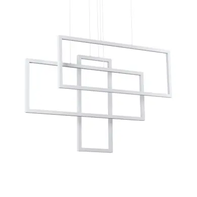 Suspension FRAME Blanc 1x93W IDEAL LUX 253589