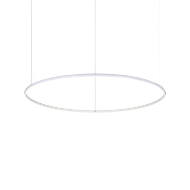 Suspension HULAHOOP Blanc 1x50W IDEAL LUX 258751