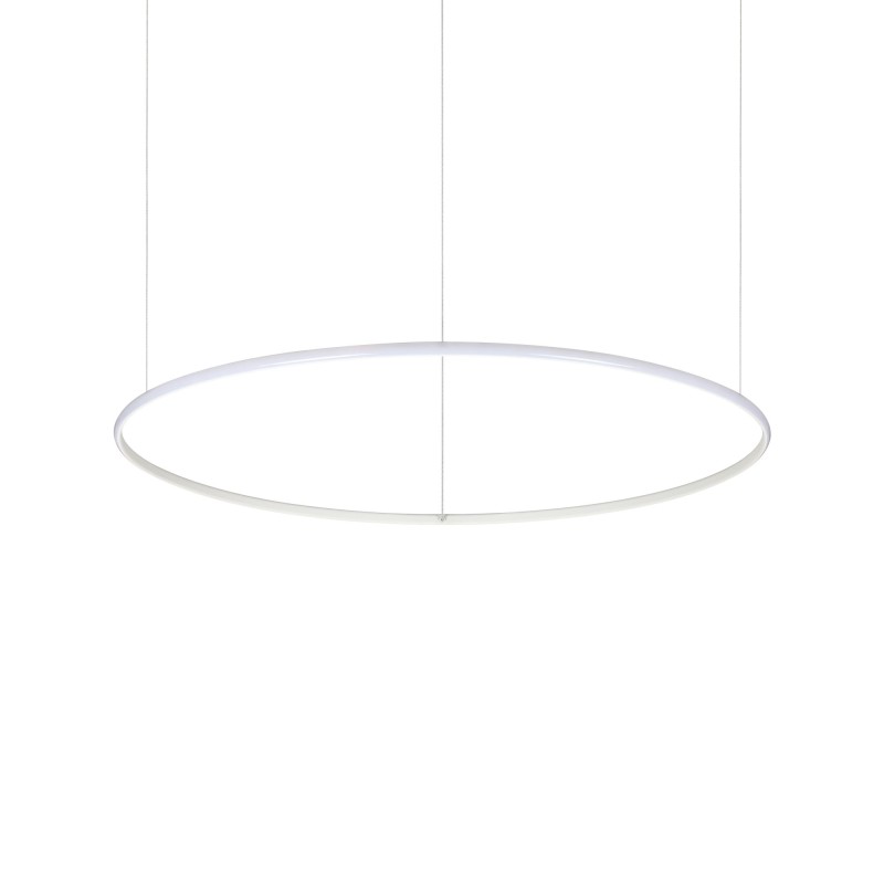 Suspension HULAHOOP Blanc 1x50W IDEAL LUX 258751