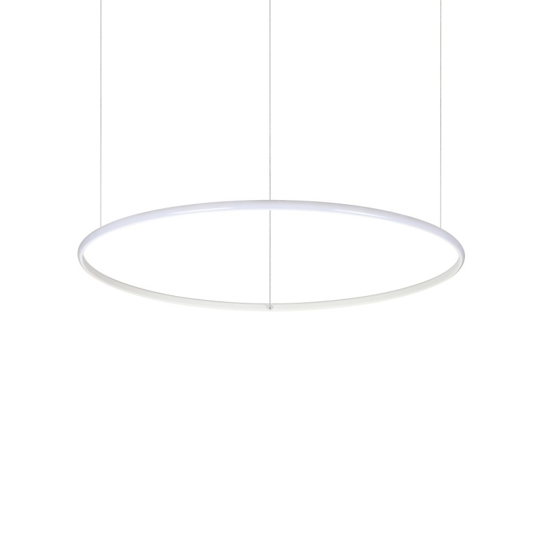 Suspension HULAHOOP Blanc 1x40W IDEAL LUX 258768