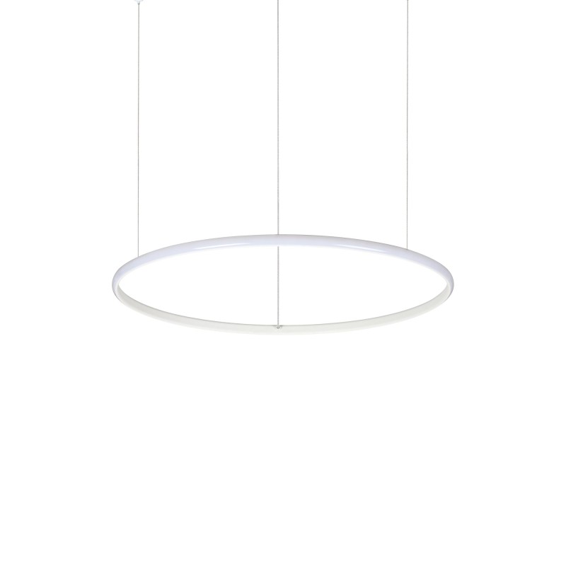 Suspension HULAHOOP Blanc 1x30W IDEAL LUX 258775