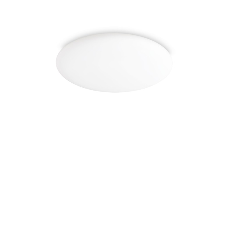 Plafonnier LEVEL Blanc 1x18W IDEAL LUX 261164