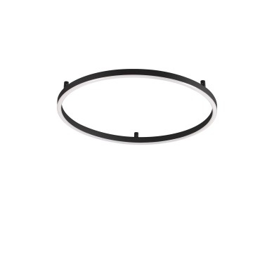 Plafonnier Oracle Slim 1x30W LED Noir IDEAL LUX 265988