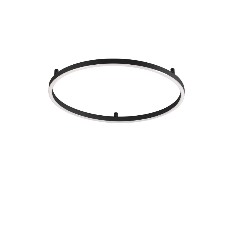 Plafonnier Oracle Slim 1x30W LED Noir IDEAL LUX 265988