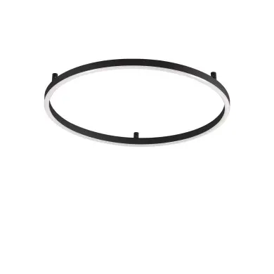 Plafonnier Oracle Slim 1x36W LED Noir IDEAL LUX 266008