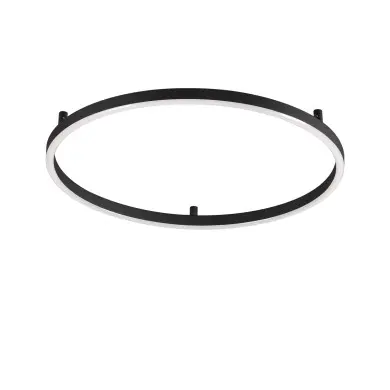 Plafonnier Oracle Slim 1x55W LED Noir IDEAL LUX 266022