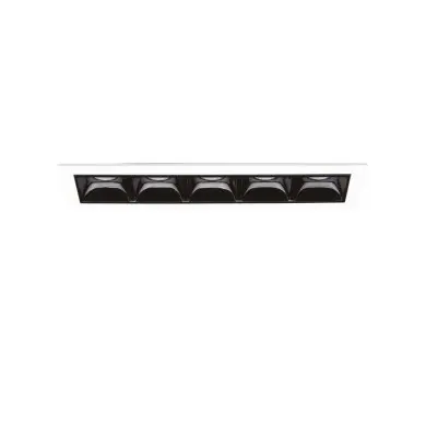 Spot encastrable LIKA Noir Gris 1x12,5W 4000k IDEAL LUX 267876