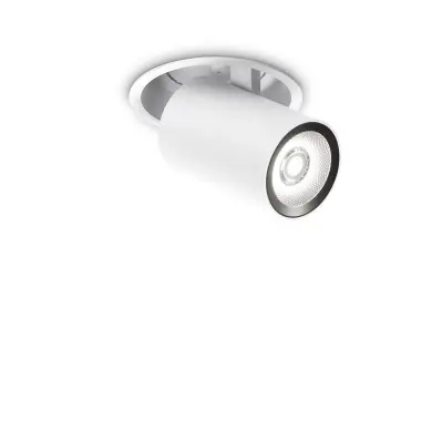 Spot encastrable NOVA Blanc Noir 1x12W 4000k IDEAL LUX 267937