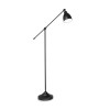 Lampadaire Design Italien NEWTON Noir 1x60W IDEAL LUX 3528