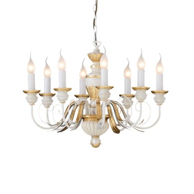 Lustre Design Italien FIRENZE 8x40W IDEAL LUX 12872