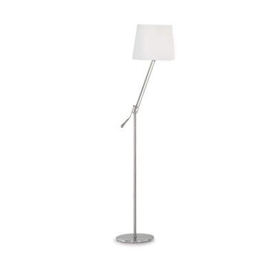 Lampadaire Design Italien REGOL Blanc 1x60W IDEAL LUX 14609