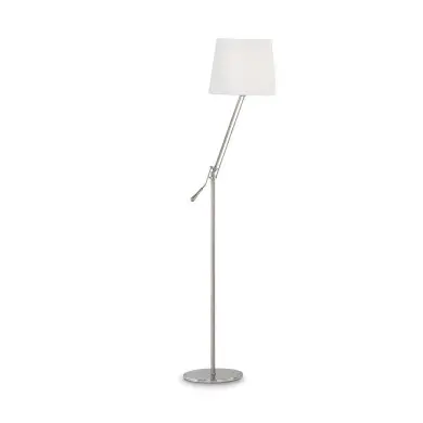 Lampadaire Design Italien REGOL Blanc 1x60W IDEAL LUX 14609