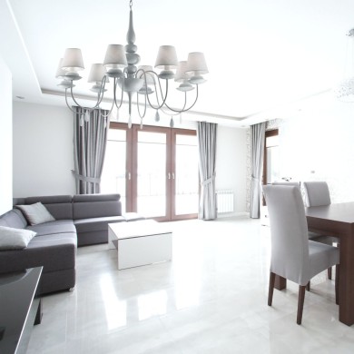 Lustre Design Italien BLANCHE Blanc 8x40W IDEAL LUX 35574