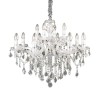 Lustre FLORIAN Chrome 12x40W IDEAL LUX 35604