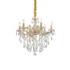 Lustre FLORIAN Or 6x40W Doré IDEAL LUX 35635