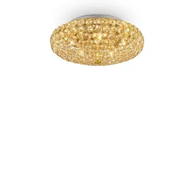 Plafonnier KING Or 5x40W IDEAL LUX 73187