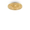 Plafonnier KING Or 5x40W IDEAL LUX 73187