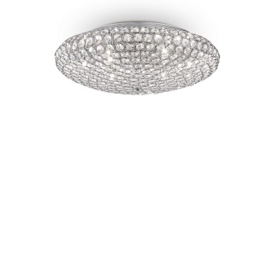 Plafonnier KING Chrome 9x40W IDEAL LUX 73255