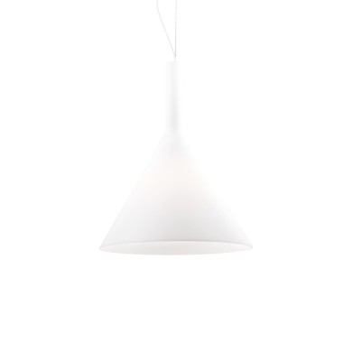 Suspension COCKTAIL BIG Blanc 1x60W IDEAL LUX 74313