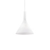Suspension COCKTAIL Blanc 1x40W IDEAL LUX 74337