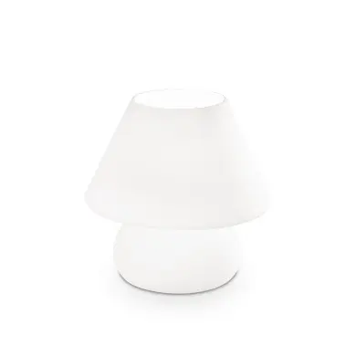 Lampe de chevet PRATO BIG Blanc 1x60W IDEAL LUX 74702