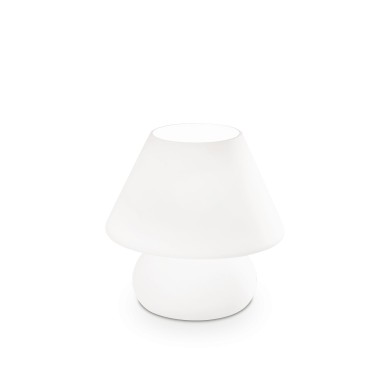 Lampe de chevet PRATO Blanc 1x40W IDEAL LUX 74726