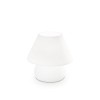 Lampe de chevet PRATO Blanc 1x40W IDEAL LUX 74726