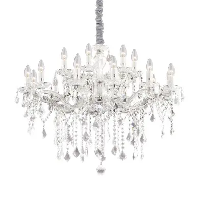 Lustre FLORIAN Chrome 18x40W IDEAL LUX 75150