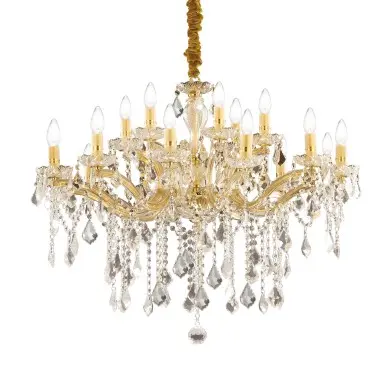 Lustre FLORIAN Or 18x40W IDEAL LUX 75181