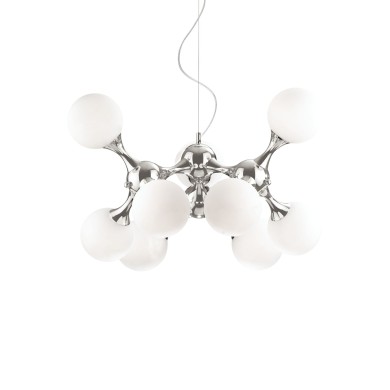 Suspension NODI Blanc 9x40W IDEAL LUX 82059