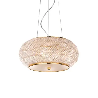 Suspension PASHA Or 6x40W IDEAL LUX 82172