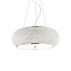 Suspension PASHA Chrome 10x40W IDEAL LUX 82196