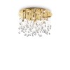 Plafonnier Moonlight 12x40W G9 Or IDEAL LUX 82783