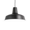 Suspension MOBY Noir 1x60W IDEAL LUX 93659