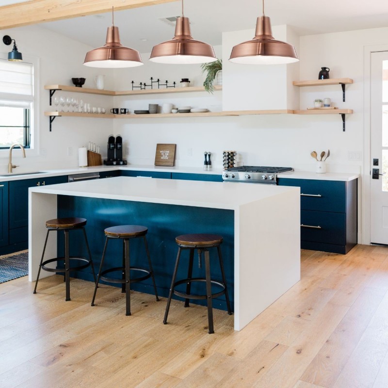 Suspension MOBY Cuivre 1x60W IDEAL LUX 093697