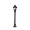Lampadaire extérieur ANNA Noir 1x60W IDEAL LUX 101514