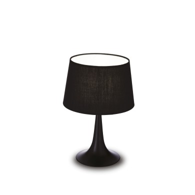 Lampe de chevet LONDON Noir 1x60W IDEAL LUX 110554
