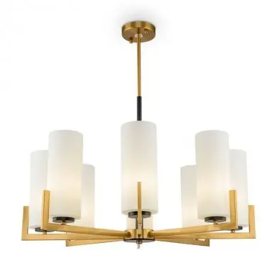 Lustre Fortano Laiton Blanc 8xE27 40W MAY_MOD089PL-08BS MOD089PL-08BS Lustre Fortano Laiton Blanc 8xE27 40W MAYTONI MOD089PL-08BS