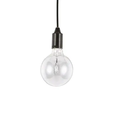 Suspension EDISON Noir 1x60W IDEAL LUX 113319